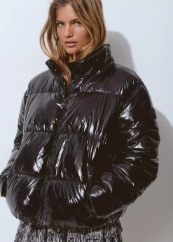 Abrigo acolchado vinilado*Brownie Best