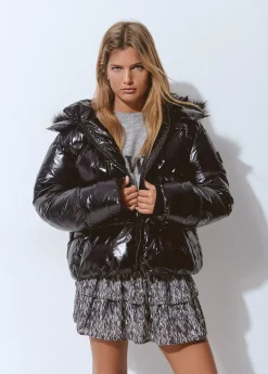 Abrigo acolchado vinilado*Brownie Best