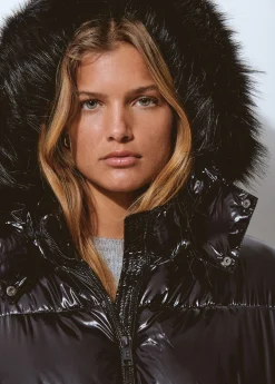 Abrigo acolchado vinilado*Brownie Best