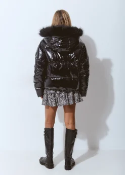 Abrigo acolchado vinilado*Brownie Best