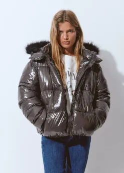 Abrigo acolchado vinilado*Brownie Online