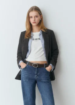 Americana tejido espiga*Brownie Discount