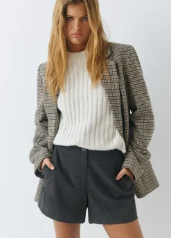 Americana tejido pata de gallo*Brownie Best