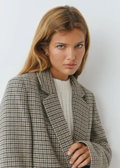 Americana tejido pata de gallo*Brownie Best