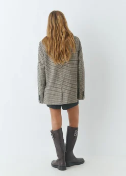 Americana tejido pata de gallo*Brownie Best