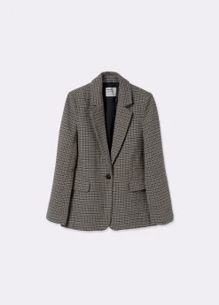 Americana tejido pata de gallo*Brownie Best