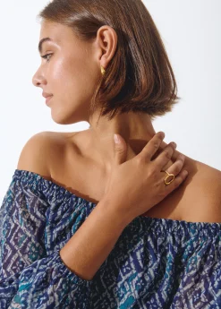 Anillo aro abierto*Brownie New