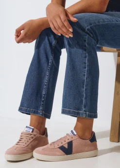 Bamba rosa piel colaboración con Victoria*Brownie Online