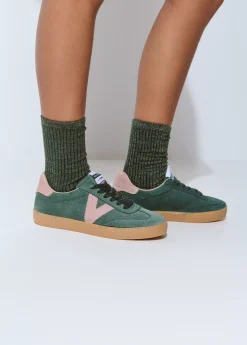 Bamba verde piel colaboración con Victoria*Brownie Online