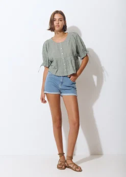 Blusa manga corta*Brownie Sale