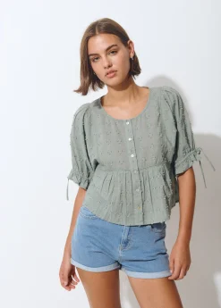 Blusa manga corta*Brownie Sale