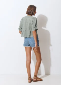 Blusa manga corta*Brownie Sale