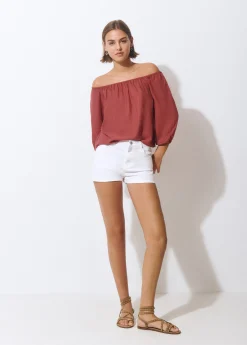 Blusa manga larga lisa*Brownie Best