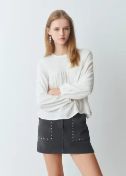 Blusa pecherín smock*Brownie Outlet