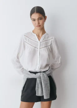 Blusa romántica detalle puntillas*Brownie Online