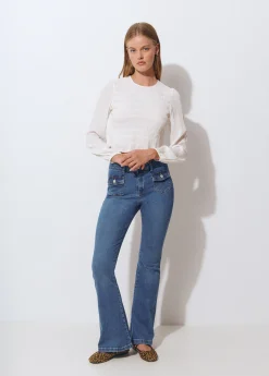 Blusa smock manga larga*Brownie Sale