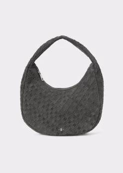 Bolso hombro piel trenzado*Brownie Best