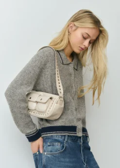 Bolso hombro solapa con bolsillos*Brownie Clearance