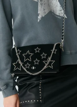 Bolso piel solapa estrellas*Brownie Discount