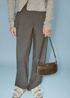 Bolso piel tachas*Brownie Sale