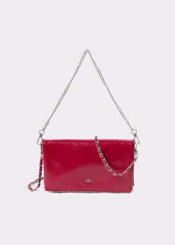 Bolso solapa bolitas*Brownie Hot