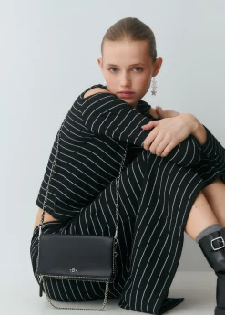 Bolso solapa bolitas*Brownie