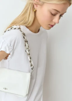 Bolso solapa cadena gruesa*Brownie Clearance