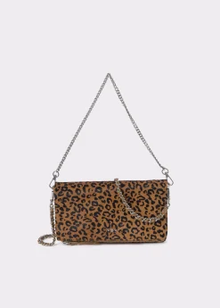 Bolso solapa piel estampado animal*Brownie Clearance