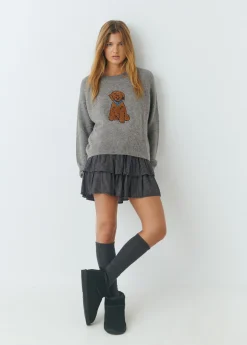 Botín bajo piel pelo*Brownie Sale