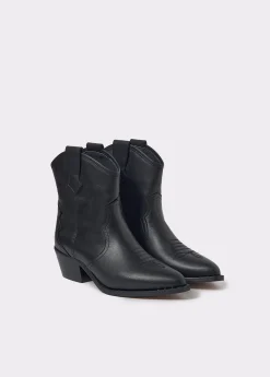 Botín piel campero*Brownie New