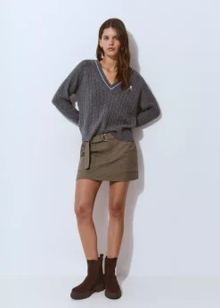 Botín piel serraje*Brownie Best