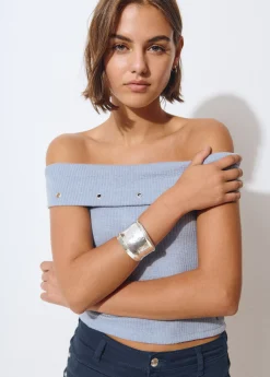 Brazalete rígido grabado*Brownie