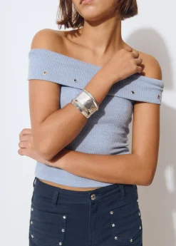 Brazalete rígido grabado*Brownie