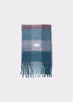 Bufanda gruesa cuadros flecos*Brownie Clearance