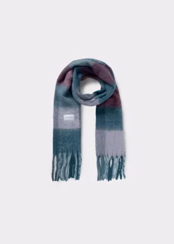 Bufanda gruesa cuadros flecos*Brownie Clearance