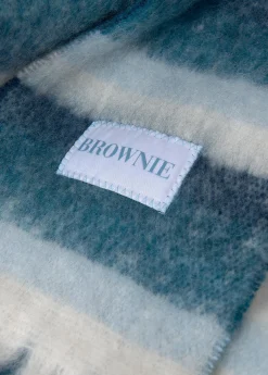 Bufanda gruesa estrecha rayas*Brownie Sale