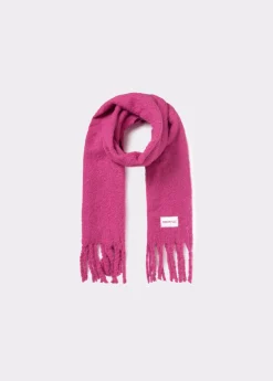 Bufanda gruesa lisa flecos*Brownie Online