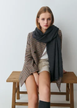 Bufanda lisa fina*Brownie Best