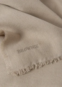 Bufanda lisa melange fina*Brownie Discount