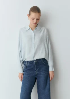 Camisa básica lisa*Brownie Clearance