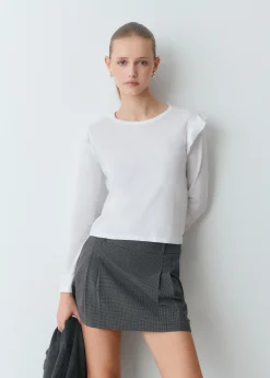 Camiseta algodón flame volantes*Brownie Discount