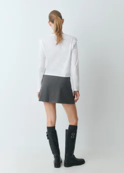 Camiseta algodón flame volantes*Brownie Discount