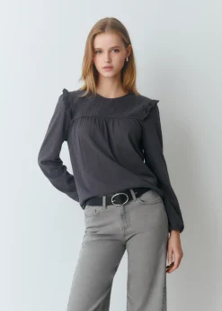 Camiseta combinada plana*Brownie Online