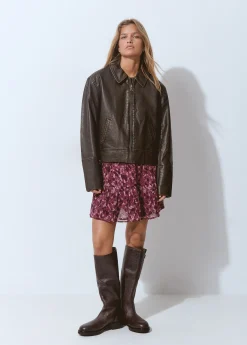 Cazadora efecto piel*Brownie Discount