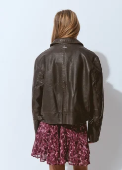 Cazadora efecto piel*Brownie Discount