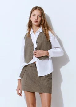 Chaleco cuadritos*Brownie Best