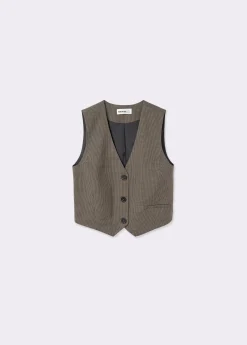 Chaleco cuadritos*Brownie Best