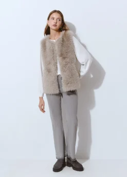 Chaleco efecto pelo*Brownie Outlet