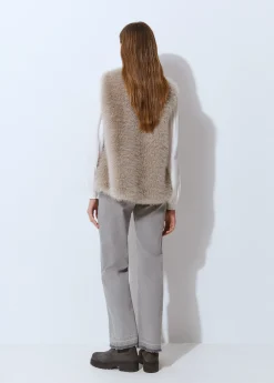 Chaleco efecto pelo*Brownie Outlet