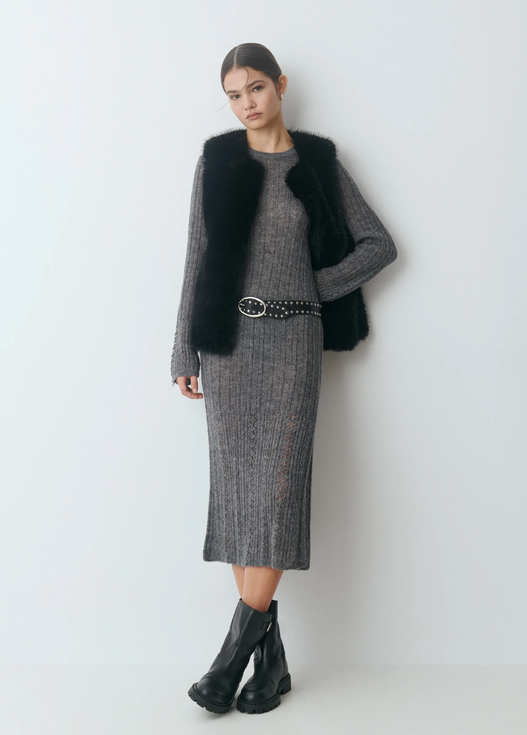 Chaleco efecto pelo*Brownie Hot